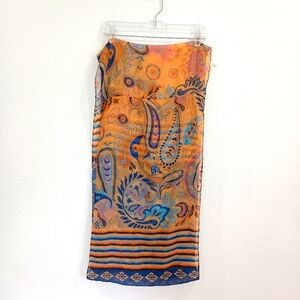 Colorful Print Lightweight Lovello Infinity Scarf